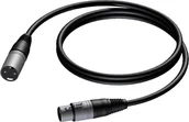 Kable - Procab Kabel CAB901/1 XLR male XLR female 1 meter CAB901/1 - miniaturka - grafika 1