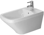 Bidety - Duravit DuraStyle Bidet wiszący WonderGliss 370 x 620 Biały 22861500001 - miniaturka - grafika 1