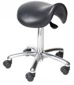 Krzesła i taborety kosmetyczne - Prosedia Taboret obrotowy Gold siodło PU BS poliuretan - miniaturka - grafika 1