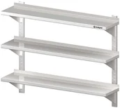 Meble gastronomiczne - Stalgast Półka wisząca przestawna potrójna 1100x300x930 mm 981793110 - miniaturka - grafika 1