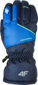 Rękawice narciarskie - 4F Rękawice narciarskie H4Z17-REM001 granatowy roz L 5901965641008 - miniaturka - grafika 1
