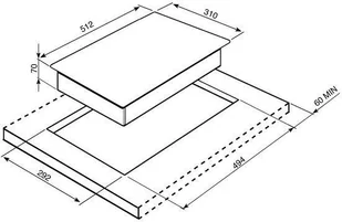 Płyta elektryczna do zabudowy Smeg PGF 30 T-1 - Płyty elektryczne do zabudowy - miniaturka - grafika 3