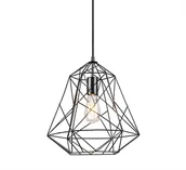 Systemy inteligentnych domów - QAZQA Inteligentna przemysłowa lampa wisząca czarna z WiFi ST64 - Framework Basic - miniaturka - grafika 1