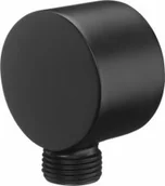 Akcesoria hydrauliczne - DEANTE NAC N54K CASCADA NERO PRZYŁACZE KĄTOWE WĘA OKRĄGŁE - miniaturka - grafika 1