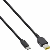 Kable USB - InLine USB typu C do notebooka Lenovo (prostokątny) kabel do ładowania, 2 m 26671 - miniaturka - grafika 1