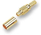 Złącza, przejściówki, adaptery - brak danych Złącze MMCX zaciskane na RG17 - miniaturka - grafika 1