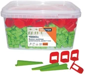 Narzędzia glazurnicze - toya TEOKLIN poziomujący 100 SZT 1 MM TEOKLIN - miniaturka - grafika 1