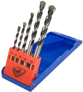 Verto WIERTŁA DO BETONU 5SZT (60H300) - Wiertła - miniaturka - grafika 3