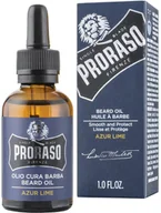 Kosmetyki i akcesoria do pielęgnacji brody - Proraso Azur Lime olejek do pielęgnacji brody 30ml 14379 - miniaturka - grafika 1