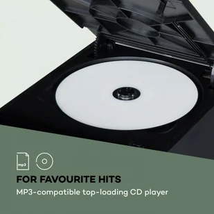 Auna MC-30 DAB Srebrna - Wieże - miniaturka - grafika 6