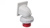 Gniazdka elektryczne - PCE Wtyczka tablicowa (zwrotnica faz) 32A 5P 400V czerwona IP67 TWIST 778252-6 778252-6 - miniaturka - grafika 1