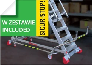 Faraone 996 99675070 Drabina magazynowa 7 stopniowa wysokość robocza 3,52m) 75070-uniw - Drabiny Faraone 996 99675070 Drabina magazynowa 7 stopniowa wysokość robocza 3,52m) 75070-uniw - Drabiny - miniaturka - grafika 5