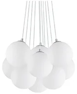 Lampy sufitowe - IDEAL LUX Lampa Wisząca Mapa Sp22 Bianco 140230 Średnica 80,0 Wys. 55,0 - 130,0 - miniaturka - grafika 1