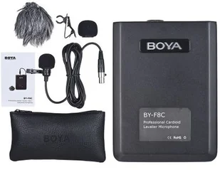 Boya Mikrofon kardioidalny BY-F8C - Kamery cyfrowe - akcesoria - miniaturka - grafika 2