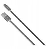 Kable USB - YENKEE Kabel Usb-c 2.0m Grey - miniaturka - grafika 1