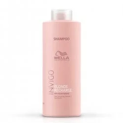 Wella Invigo Blonde Recharge szampon ochładzający kolor 1000ml - Szampony do włosów Wella Invigo Blonde Recharge szampon ochładzający kolor 1000ml - Szampony do włosów - miniaturka - grafika 1