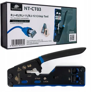 Zaciskarka RJ45/RJ12/RJ11 NT-CT03 - Pozostałe akcesoria sieciowe - miniaturka - grafika 3