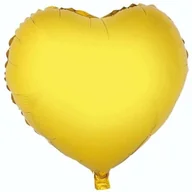 Balony i akcesoria - GoDan Balon foliowy "Serce", złote, 18" HRT FG-S36ZL - miniaturka - grafika 1