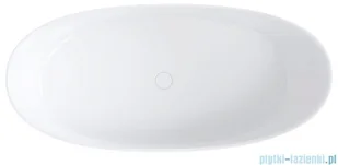 Omnires Neo M+ Wanna wolnostojąca 158x72 cm biały połysk NEO158SWWBP - Wanny - miniaturka - grafika 5