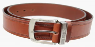 Complex (PL) Pasek Skórzany (PL) Tłoczony Napis "LCC" Skóra Licowa EXTRA 40 mm KONIAKOWY - Paski - miniaturka - grafika 3