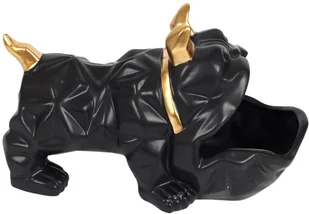 Intesi Organizer Buldog czarny/złoty - Kosmetyczki, organizery i kuferki - miniaturka - grafika 3