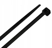 Inne mocowania - Opaski zaciskowe kablowe 4.8x200 czarne Uv 100szt - miniaturka - grafika 1