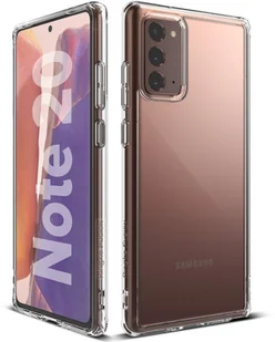 RINGKE Etui z żelową ramką Fusion do Samsung Galaxy Note 20 przezroczysty - Etui i futerały do telefonów - miniaturka - grafika 3
