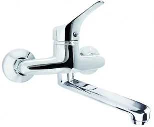 Deante BAT JOKO CHROM UMYWALKOWA ŚCIENNA - Baterie umywalkowe - miniaturka - grafika 2