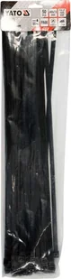 Yato OPASKI PLASTIKOWE 400X7,6 50SZT CZARNE - Inne mocowania - miniaturka - grafika 5