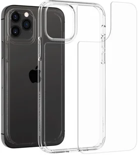 Spigen QUARTZ HYBRID ETUI NA IPHONE 12 PRO MAX CRYSTAL CLEAR 16779 - Etui i futerały do telefonów - miniaturka - grafika 4