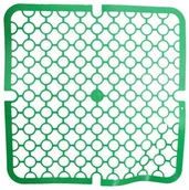 Pozostałe akcesoria kuchenne - Pucuś Kratka do zlewu kwadratowa miękka 29, 5 x 26,5 cm  mix kolorów - miniaturka - grafika 1