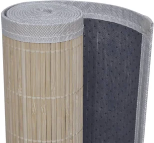 vidaXL Prostokątne, naturalne maty bambusowe, 2 szt., 120 x 180 cm - Dywany - miniaturka - grafika 6