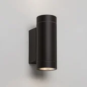 Lampy ogrodowe - Astro Astro kinkiet zewnętrzny LED Dartmouth Twin LED czerń tekstura IP54 1372006 - miniaturka - grafika 1