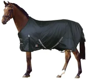 Akcesoria do hodowli zwierząt - PFIFF koc zewnętrzny, 145 cm, czarny 100262-60-145 - miniaturka - grafika 1