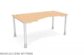 Biurka - WUTEH S.A. Biurko biurowe POLO PO-9 (160x100) 1225 - miniaturka - grafika 1