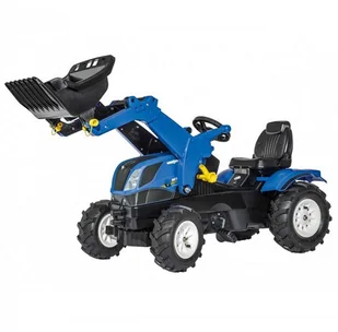 Rolly Toys Traktor Farmtrack New Holland Niebieski 611270 - Jeździki dla dzieci - miniaturka - grafika 2