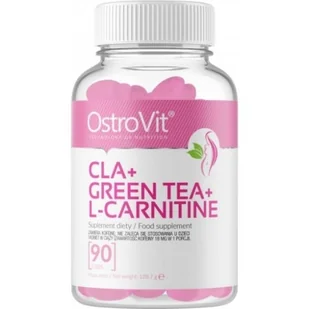 Real Pharm RealPharm L-carnitine Green Tea + Cla - 90tabs (140062) - Spalacze tłuszczu - miniaturka - grafika 2