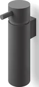 Mydelniczki i dozowniki mydła - Zack Dozownik do mydła Manola 16,5 cm czarny montowany na ścianie 40558 - miniaturka - grafika 1