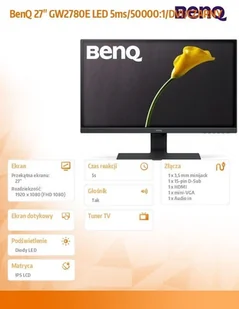 BenQ GW2780E - Monitory BenQ GW2780E - Monitory - miniaturka - grafika 7