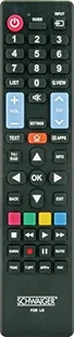 Schwaiger GmbH Schwaiger ufb1 CLR100LG 533 do zdalnego sterowania do telewizorów LG Czarny UFB100LG 533 - Inne akcesoria audio-wideo Schwaiger GmbH Schwaiger ufb1 CLR100LG 533 do zdalnego sterowania do telewizorów LG Czarny UFB100LG 533 - Inne akcesoria audio-wideo - miniaturka - grafika 1