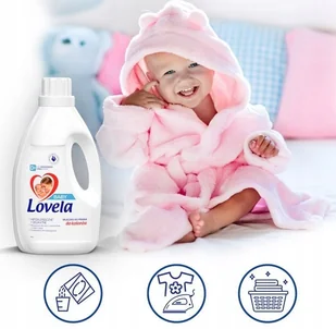 Lovela Zestaw mleczek do prania Baby 4x1,45 l do bieli i koloru - Środki do prania - miniaturka - grafika 6