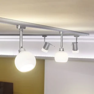 Paulmann Lampa szynowego systemu oświetlenia 95182 Ural Żarówka LED GZ10 230 V 3.5 W chrom matowy) - Lampy sufitowe - miniaturka - grafika 2