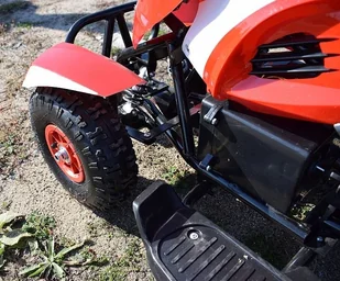 Super-Toys MEGA WIELKI QUAD MAVERICK Z NAPĘDEM 4X4, AMORTYZATORY, MIĘKKIE KOŁA,/BBH3588 BBH-3588-CZERWONY - Pojazdy elektryczne dla dzieci - miniaturka - grafika 27