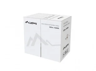 LANBERG Wewnętrzny kabel LAN skrętka UTP CAT.5E LCU5-12CU-0305-B AUTORYZOWANY DYSTRUBUTOR LCU5-12CU-0305-B - Kable miedziane - miniaturka - grafika 2