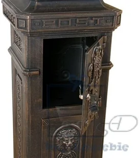 MAX Skrzynka na listy antyczny mosiądz - Skrzynki na listy - miniaturka - grafika 6