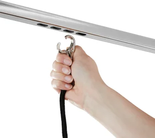 tectake Stół groomerski trymerski składany, z wysięgnikiem i dwiema smyczami - czarny/srebrny 402893 - Maszynki i nożyczki dla psów - miniaturka - grafika 9