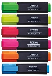 Office Products Zakreślacz fluorescencyjny 1-5mm (linia), pomarańczowy 17055211-07 - Zakreślacze - miniaturka - grafika 7