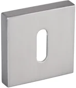 Szyldy i rozety - INFINITY LINE ROZETA KWADRATOWA POD KLUCZ KOLOR SATYNA MAT NIKIEL RYQ 601 RYQ 601 - miniaturka - grafika 1