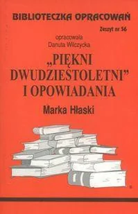 Biblios Biblioteczka Opracowań ""Piękni dwudziestoletni"" i opwiadania Marka Hłaski - Biblios - Lektury szkoła podstawowa - miniaturka - grafika 2