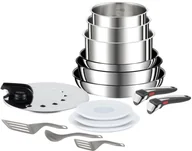 Zestawy garnków i patelni - Tefal zestaw naczyń Ingenio Preference L9749532 15 szt - miniaturka - grafika 1